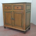 Buffet antique en pin, style Adam, pattes non d'origine, bahut  - 10