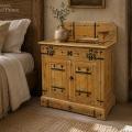 Bedroom dresser with stencil - 2
