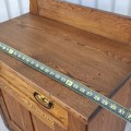 Antique oak washstand  - 3