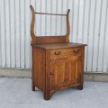 Antique oak washstand  - 5