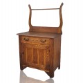 Antique oak washstand  - 1