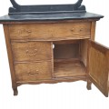 Antique oak washstand  - 2