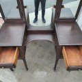 Bureau coiffeuse, maquilleuse, commode miroir  - 2