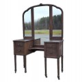 Bureau coiffeuse, maquilleuse, commode miroir  - 1