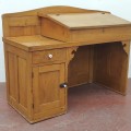 Bureau secrétaire antique, pupitre  - 7