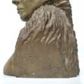 Bronze statue signed J. Bélanger  - 2
