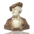 Buste en plâtre de Richard Wagner, statue - 1