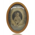 Frame with military photo portrait  - 1
