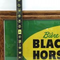 Cadre avec publicité de la bière Black Horse ale  - 2