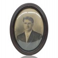 Vintage photo portrait with frame  - 1