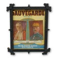 Sauvegarde Montreal print with carved frame  - 1