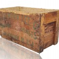 Wooden chemists box  - 1