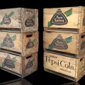 Vintage wooden crate Pepsi / Pure Spring — collectible - 1