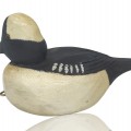 Wooden duck hunting decoy by Raymond Berthiaume  - 4
