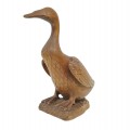 Decorative wooden carved duck  - 3