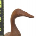 Decorative wooden carved duck  - 4