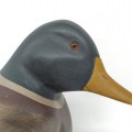 Hand-carved mallard wooden duck  - 2