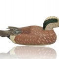Decorative wooden duck signed Leo Chagnon from Sorel  - 4