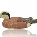 Decorative wooden duck signed Leo Chagnon from Sorel  - 1