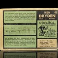 #45 vintage o-pee-chee Ken Dryden rookie hockey card  - 2