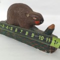 Plaster beaver figurine  - 4