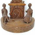 Wooden carved ashtray  - 3