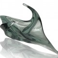 Sculptural glass centerpiece - 3