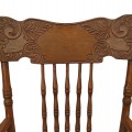 Chaise bercante à dossier pressé ''press-back'' - 4