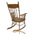 Chaise berçante avec motifs pressés, pressback - 3