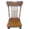 Chaise berçante avec motifs pressés ''pressback'' - 2
