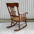 Oak rocking chair  - 2