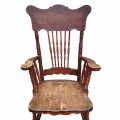 Antique pessback armchair  - 2