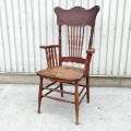 Antique pessback armchair  - 4