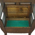 Chaise patère avec miroir, banc d'entrée  - 3