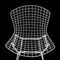Vintage chair style Bertoai - 2