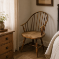 Chaise Windsor antique en bois - 2