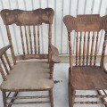 Chaises bercantes (Gauche vendu) - 2