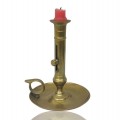 Vintage portative brass candlestick - 1