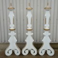 Wooden candlesticks - 1