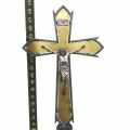 Religious candlestick with crucifix  - 2