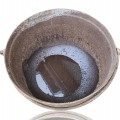 Chaudron en fonte (craqué), marmite  - 2