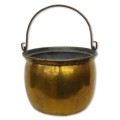 Brass cauldron, cooking pot - 1