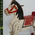 Wooden horse child toy - 3