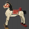 Wooden horse child toy - 1