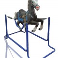 Cheval en plastique sur ressorts, jouet pour enfant  - 4