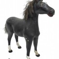 Folk art wooden carved horse by Aimé Desmeules, St-Paul-de-la-Croix  - 2