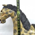 Folk art horse carving, sculpture  - 3