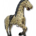 Folk art horse carving, sculpture  - 7