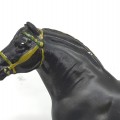 Black Horse Ale beer advertising plaster horse ornement, statue  - 2