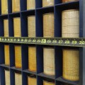 Fuller's cylindrical slide ruler cans cabinet  - 4